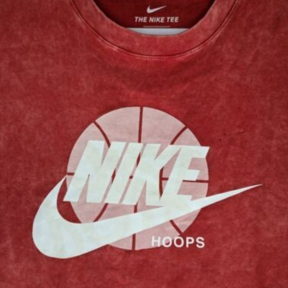 Nike Futura Washed Basketball Graphic Tee Just Do It Swoosh T-shirt Men's Size M - Picture 3 of 10